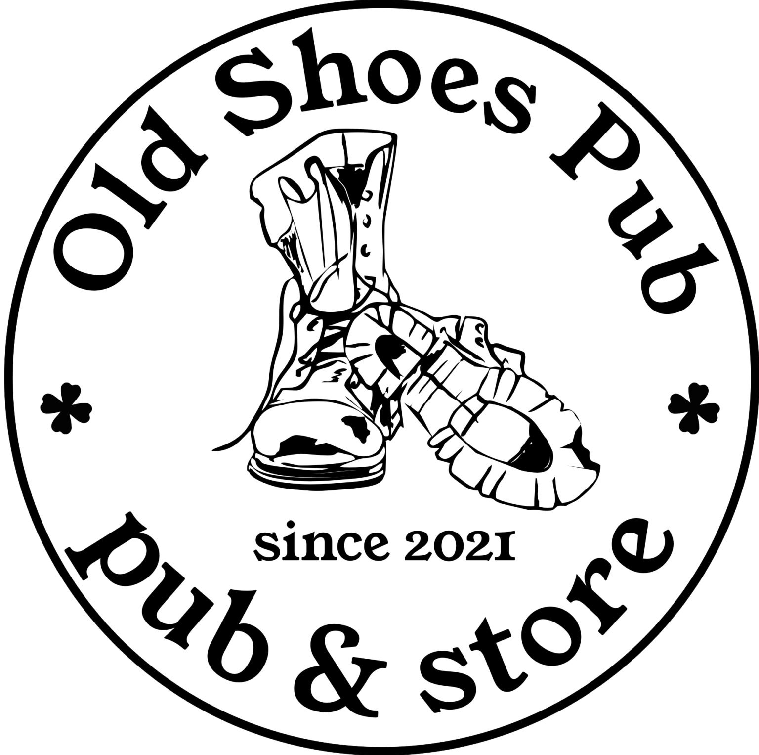 old shoes pub logo